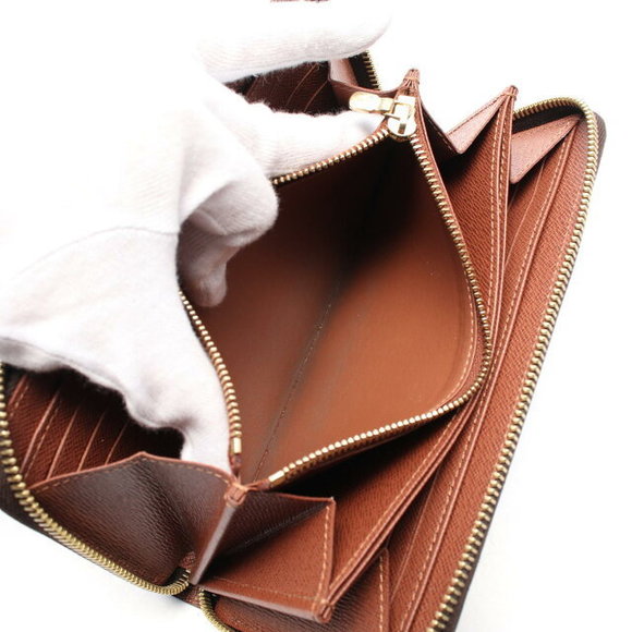Louis Vuitton Wallet long canvas Monogram Zippy brown - Picture 5 of 7